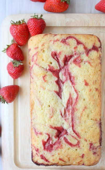strawberry swirl pound cake -would someone please bring me this now!!