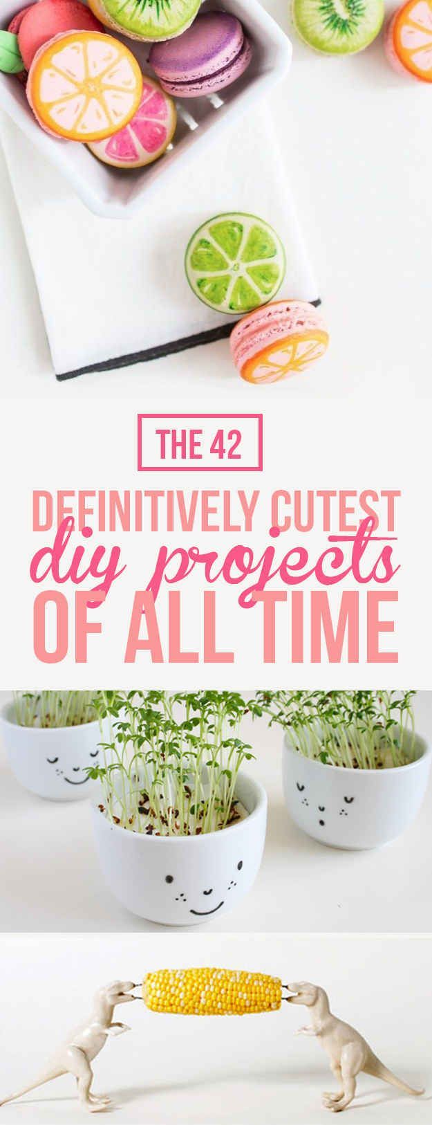 The 42 Definitively Cutest DIY Projects Of All Time (dinosaur corn on the cob holders!)