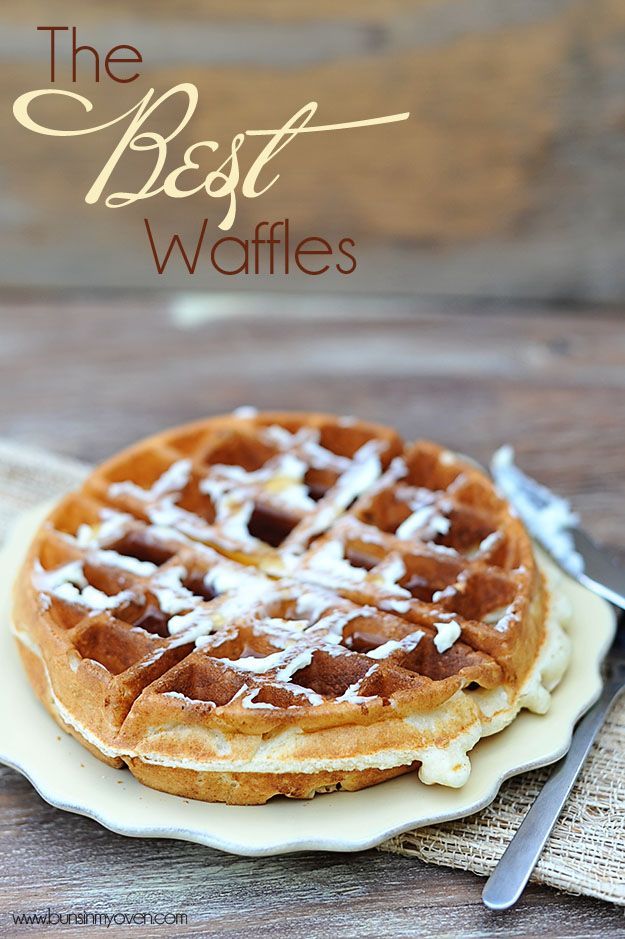 The best waffles I’ve ever made! Light, fluffy, and perfectly crispy. Perfect for your Saturday morning breakfast.