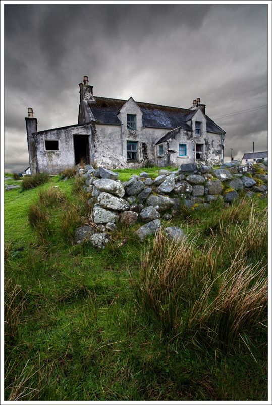 The cottage (Hebrides)  By: Jane Goodall  Taken in the Isle of Lewis, Outer Hebrides  #travel