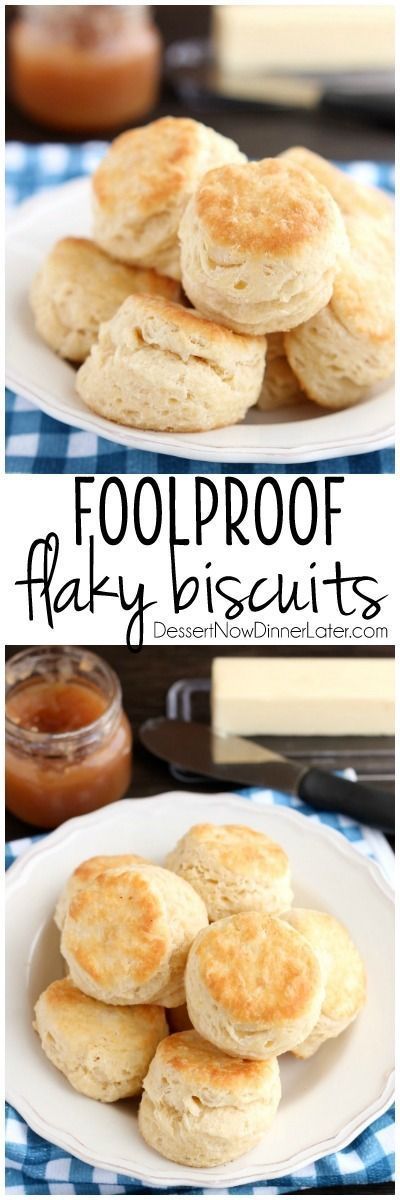 The secret to Foolproof Flaky Biscuits is revealed! Find out how to get flaky, layered, buttery, tender biscuits you will swoon
