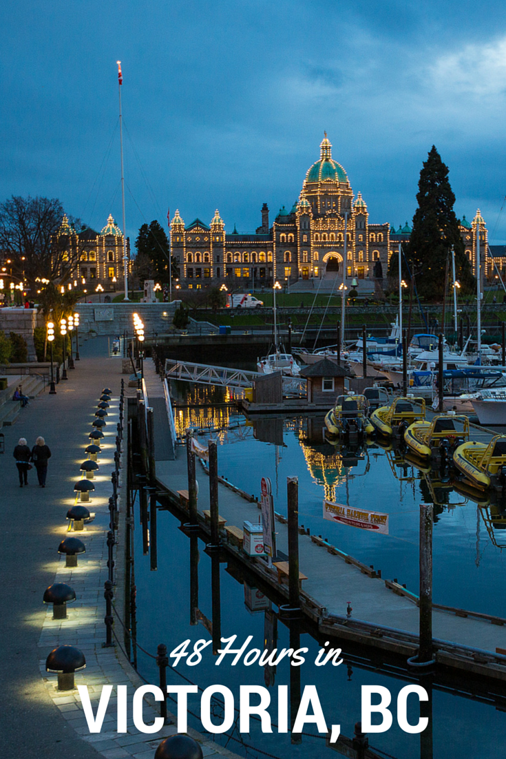 Things to do and where to eat in Victoria, British Columbia, Canada.