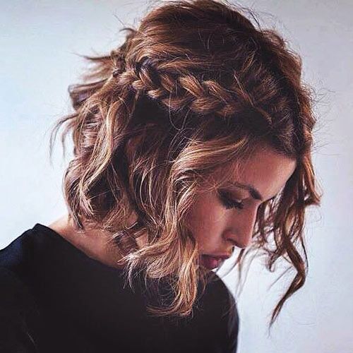 This gorgeous braid is easy to style and works for medium length hair too.