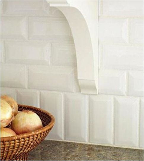 tile backsplash midwest living Love how they alternated the vertical and horizontal. THis might work really well for what I wanna