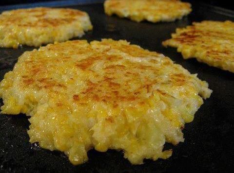 TRIED IT: Cheesy Cauliflower patties. Very good! Instead of cooking in skillet I roasted in oven on 375, 15 min on one side then