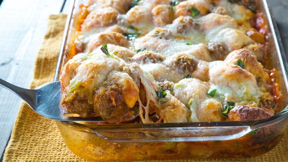 Turn a traditional meatball sub into a quick and easy, one-pan dinner the whole family will love.