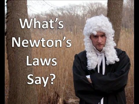 What’s Newton’s Laws say? (What does a fox say) – YouTube