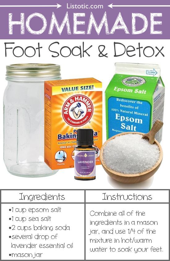 #21. Homemade Foot Soak And Detox — 22 Everyday Products You Can Easily Make From Home (for less!) These are all so much