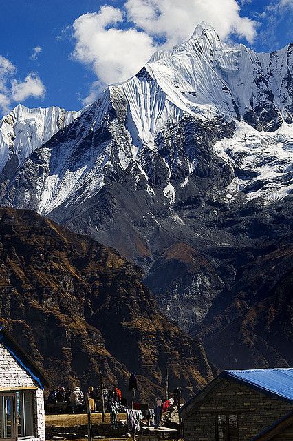 Annapurna – a section of the Himalayas in north-central Nepal. Annapurna is a Sanskrit name that literally means “full of food”,