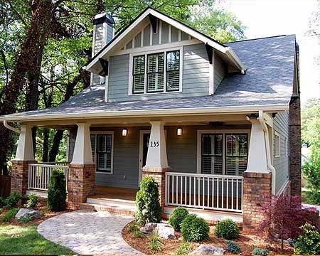 Architectural Designs House Plan 50102PH: Classic Craftsman Cottage With Flex Room