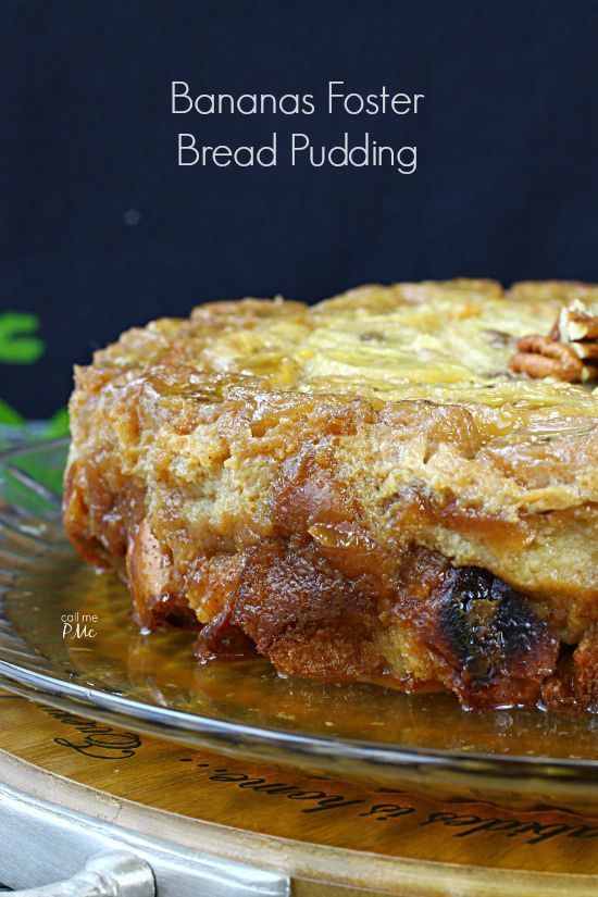 Bananas Foster Bread Pudding Recipe is a combination of 2 famous New Orleans dessert recipes. It’s rich, buttery, and moist.