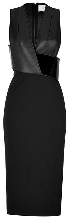 black sleeveless wrap top midi dress Christmas Holiday Style #UNIQUE_WOMENS_FASHION