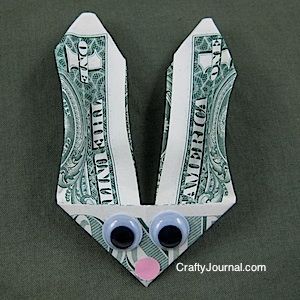 Bunny Money – Great idea for an older child’s basket…although our Easter bunny just brings candy