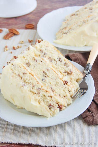 Butter Pecan Cake ~ it was AMAZING!