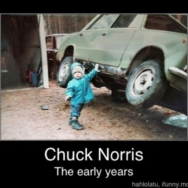 Chuck Norris jokes never get old
