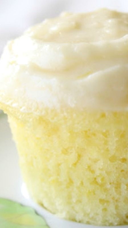 Cloud Like Lemon Cupcakes Recipe ~ The cake’s texture resembles that of a cloud, irresistibly soft and puffy. The dough contains