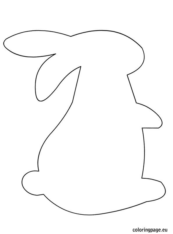 easter bunny template