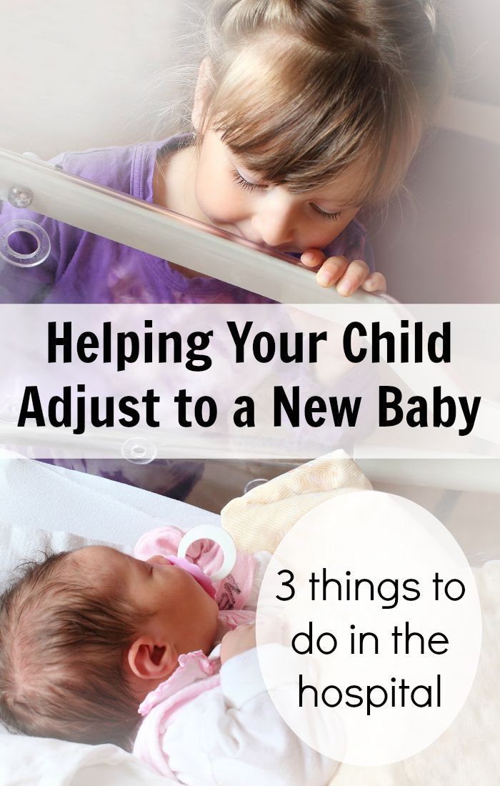 Help your child adjust to a new baby by doing these 3 important things before you even leave the hospital after delivering.