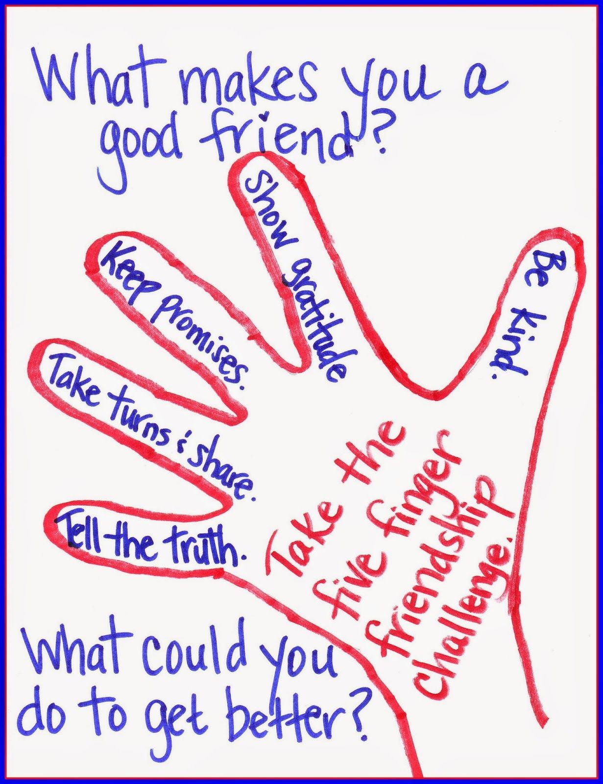 How do you help put healthy friendships in their hands?