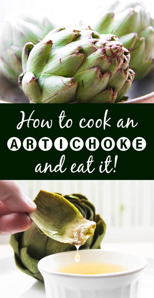 How to Cook and Eat an Artichoke! Do not be intimidated by the delicious artichoke! It is easy to prepare and SO DELICIOUS once