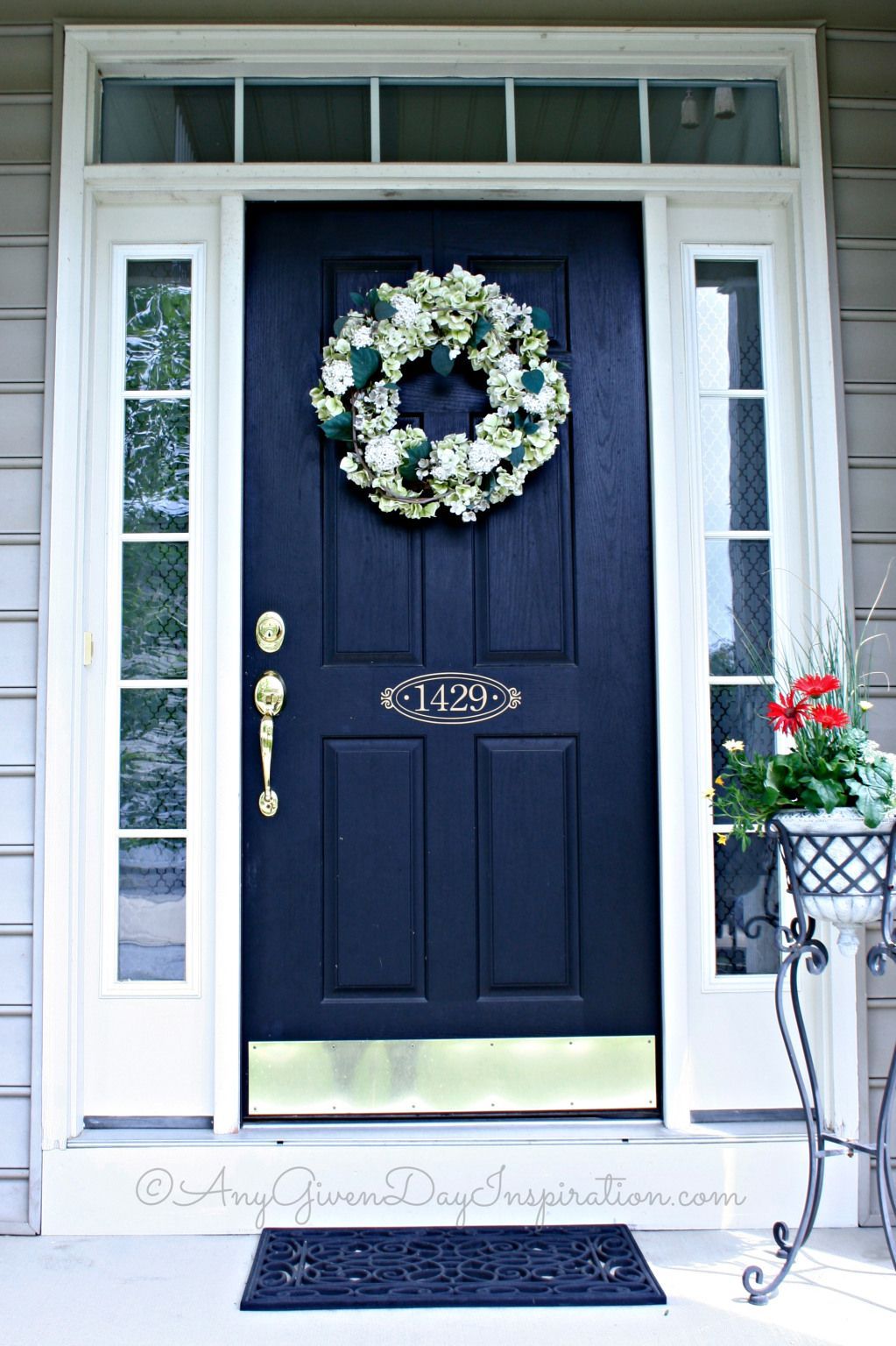 I really like this color!! This might be a winner for my front door.