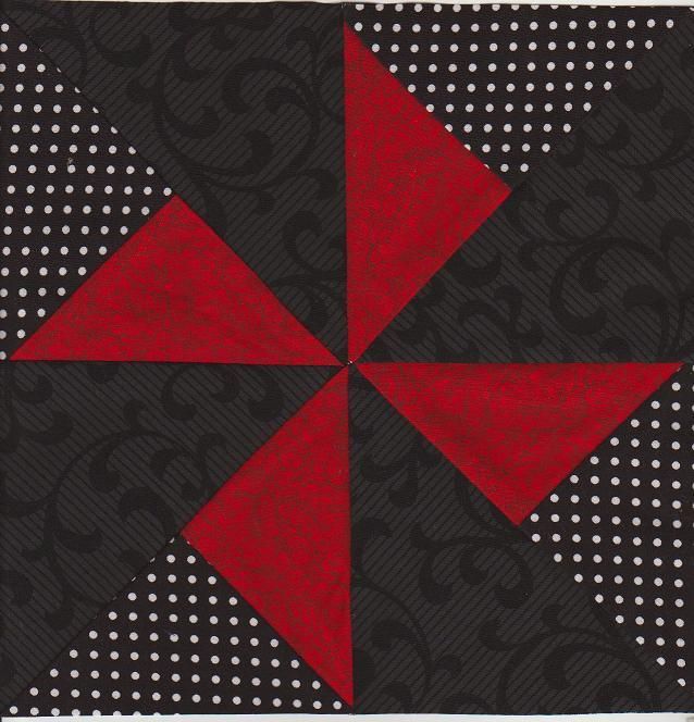 Pinwheel Quilt Block