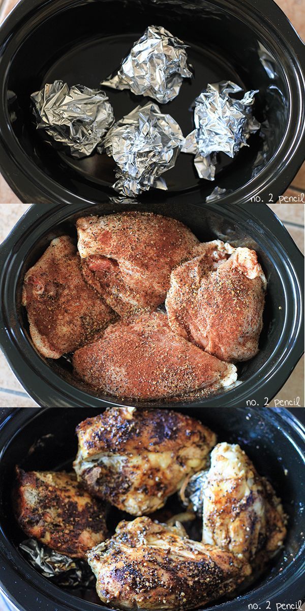 Slow Cooker Chicken Breasts – moist and flavorful chicken in the slow cooker!