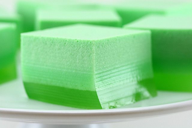 St. Patrick’s Day Ice Cream Jello – Mix 12 oz lime Jello, 1 pkg unflavored gelating, 4 cups boiling water once dissolved add 1