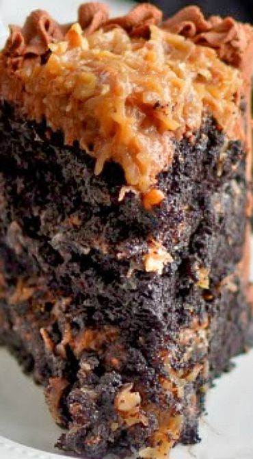 The Best German Chocolate Cake in All the Land