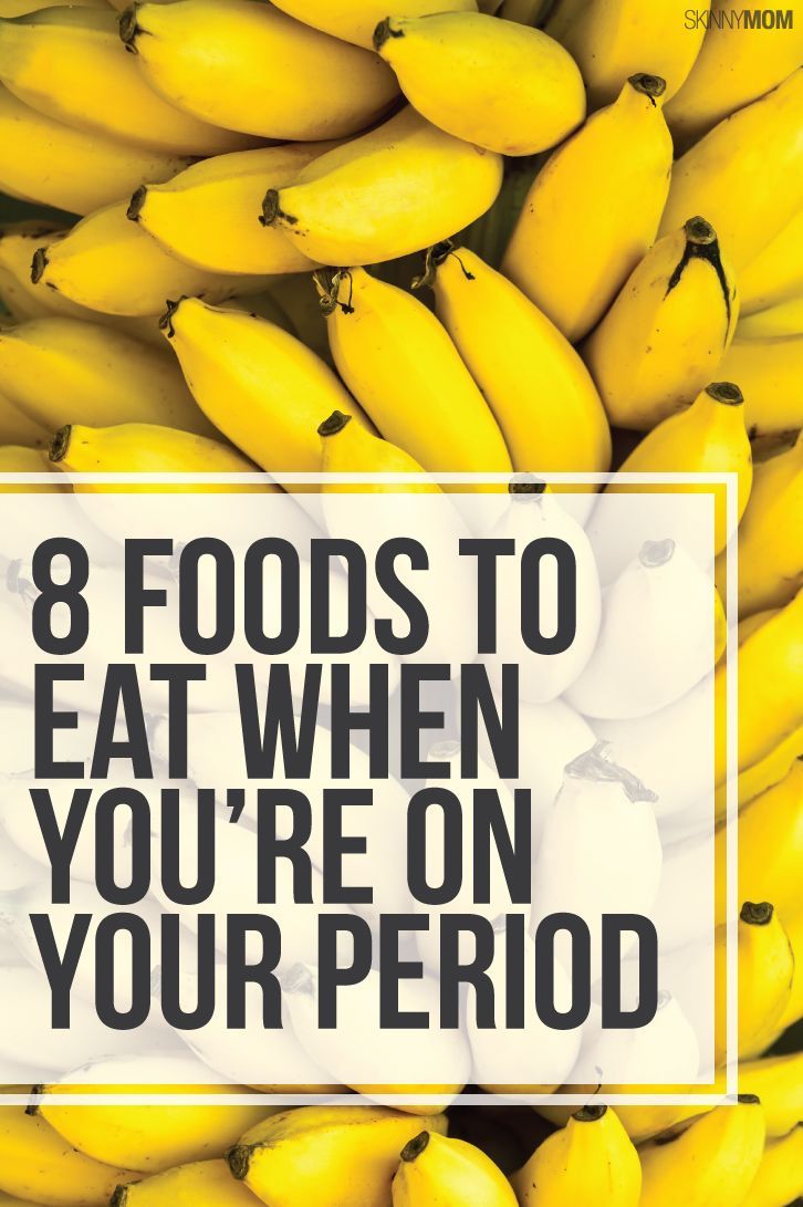These foods will help relieve period symptoms.