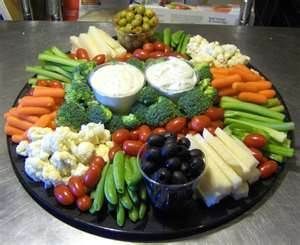 veggie tray & dips