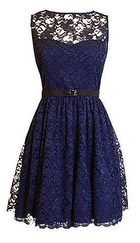 XSCAPE Short Dress Im in love! Possible bridesmaid dress? Gold instead of dark blue and floor length would be gorgeous