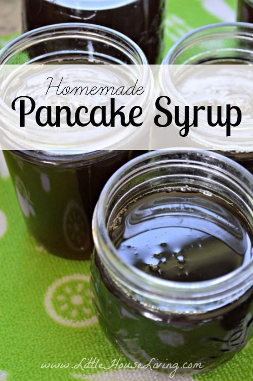 You have to try this Homemade Pancake Syrup that you can make with old apple peelings! Perfect syrup with a hint of apple flavor!