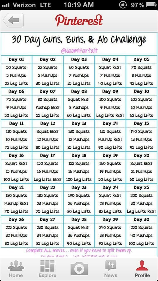 30 Day Challenge.