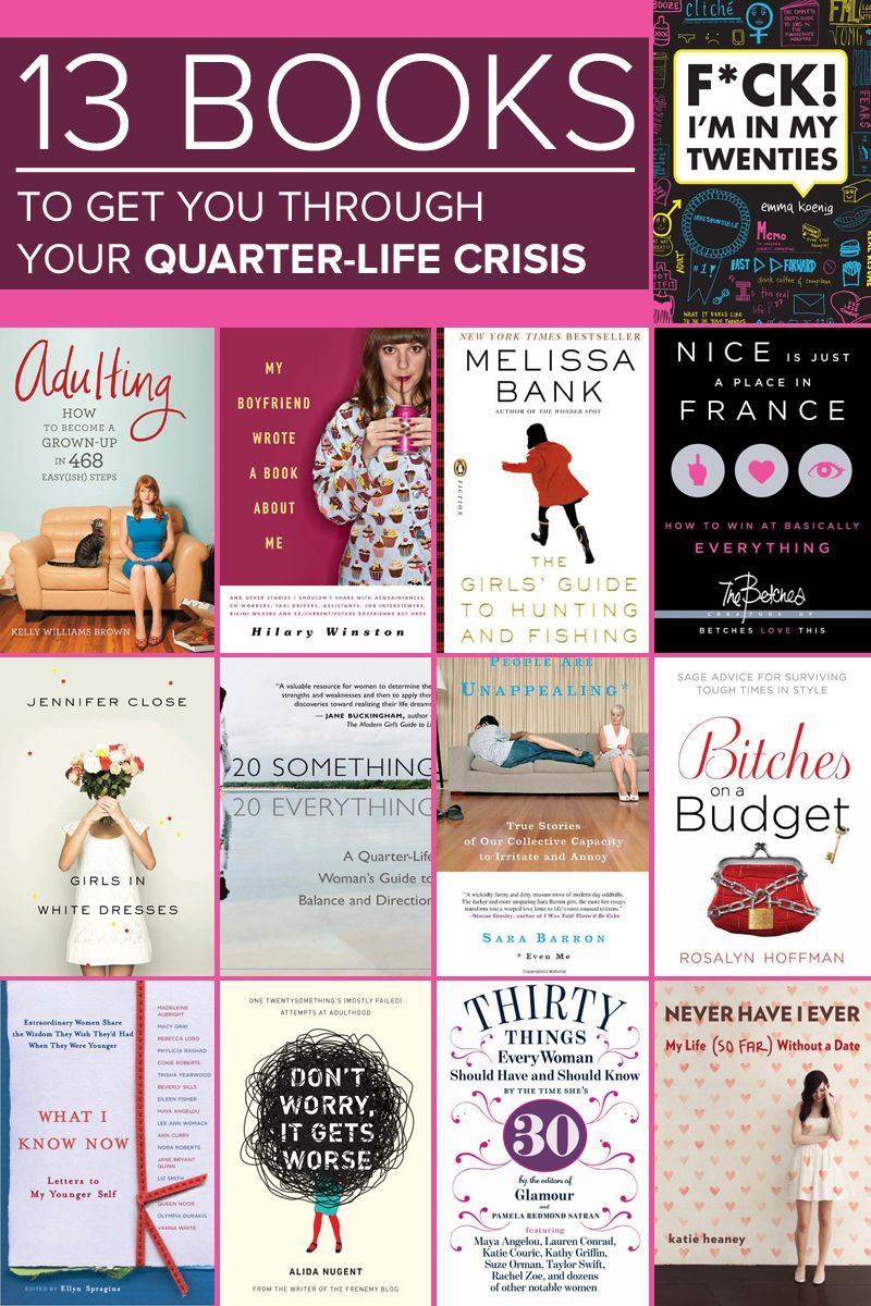 A Reading Guide For Surviving Your Quarter-Life Crisis