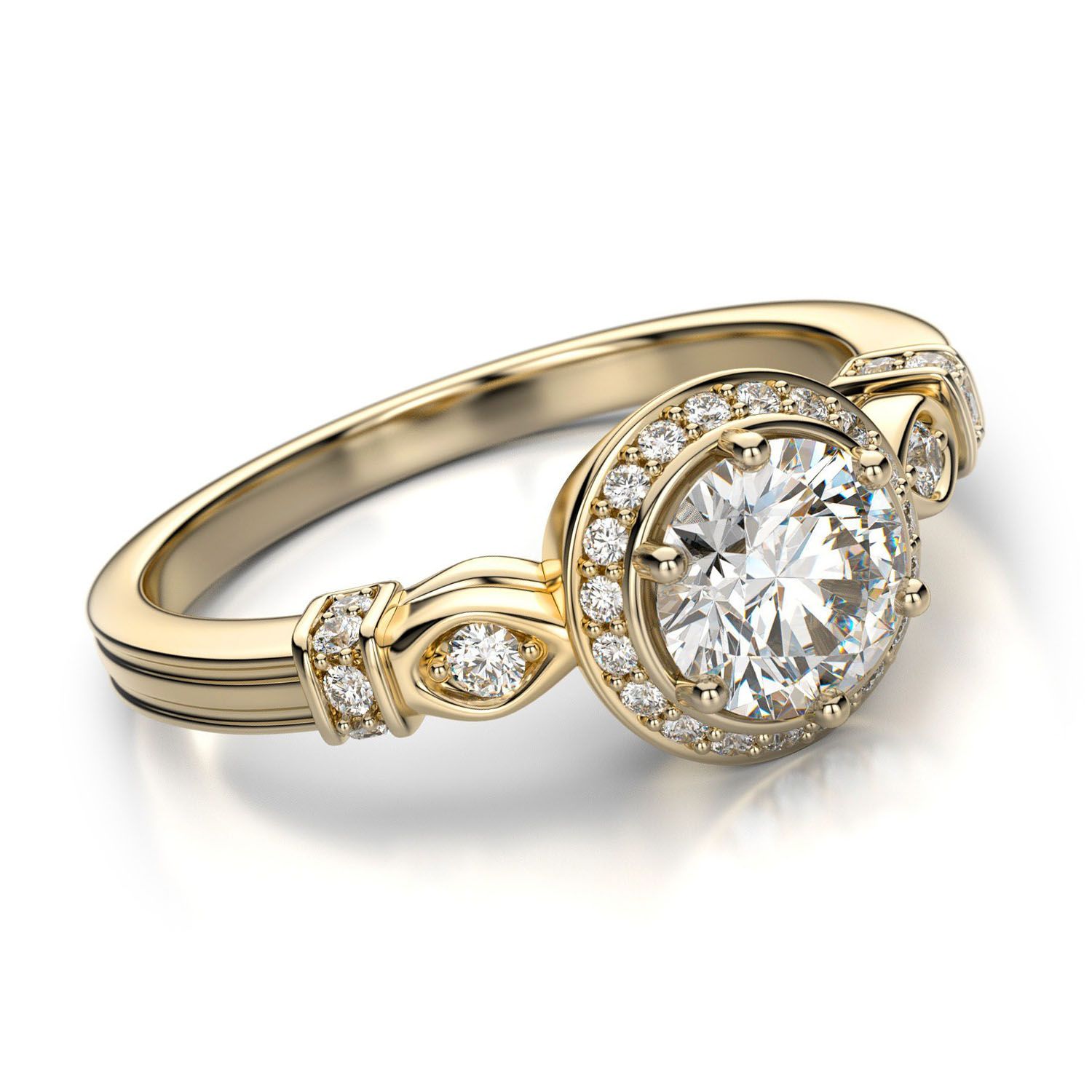 diamond rings for women -   Vintage diamond rings