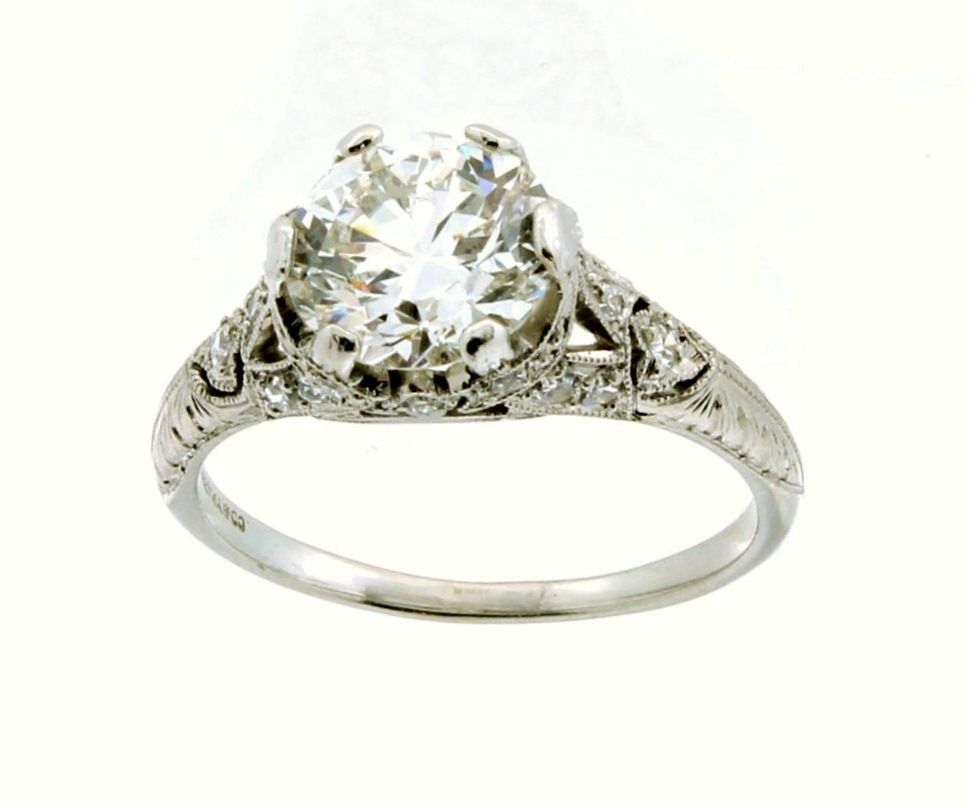 Vintage Diamond Engagement Rings Vintage diamond engagement -   Vintage diamond rings
