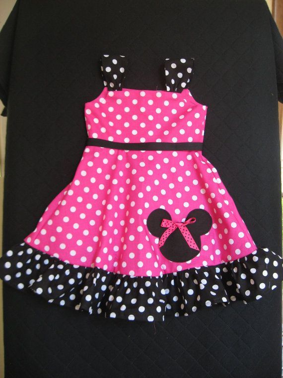 Custom order for Lauren Minnie Mouse dress by izziestyle on Etsy, $35.00