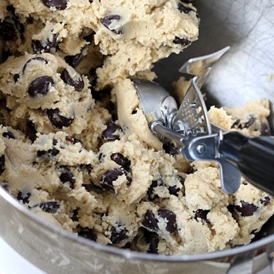 Dark Chocolate Chip Cookies with Coconut Oil Recipe- marv.  you  should make these.  sometime late September.