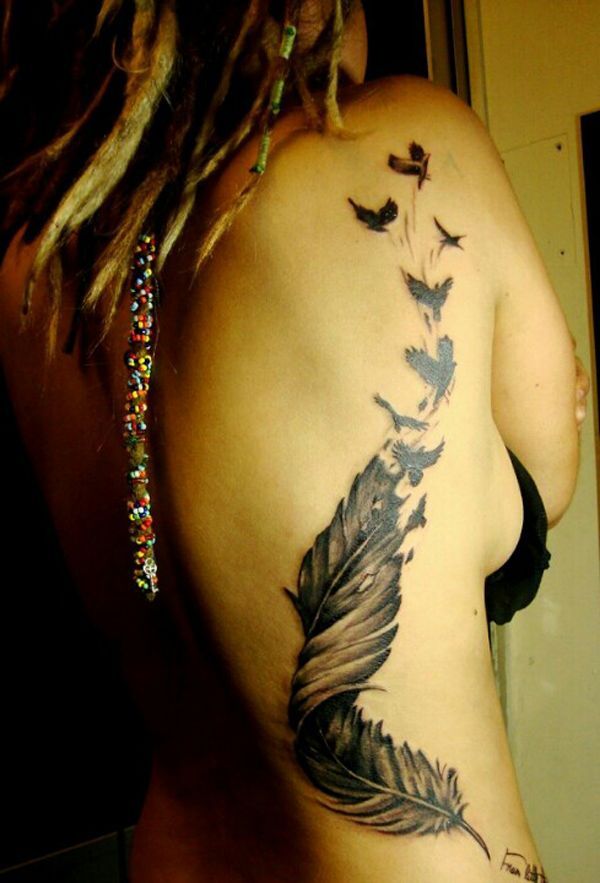 Feather Tattoo #FeatherTattoo