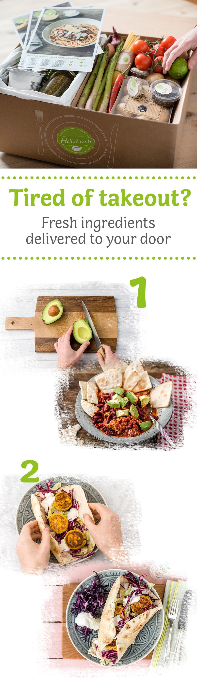 Found an exciting recipe on Google but can’t be bothered to look for the ingredients? HelloFresh has got the planning and