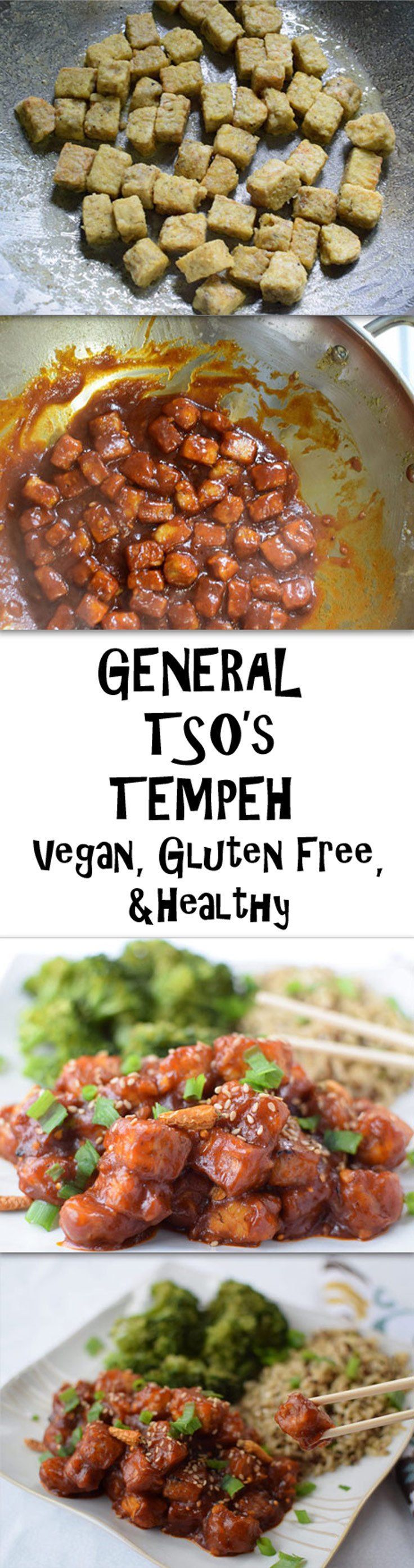 General Tso’s Tempeh – A vegan amd healthy version of a classic dish