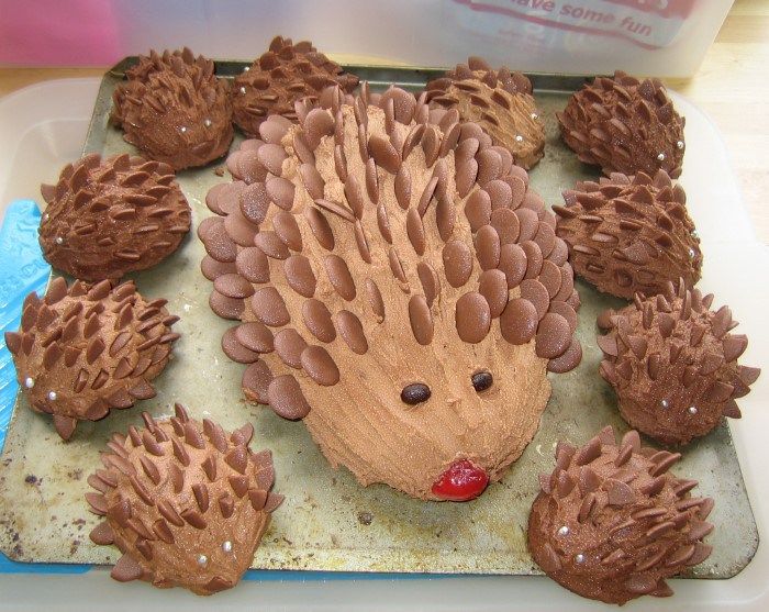 Best Hedgehogs cupcakes
