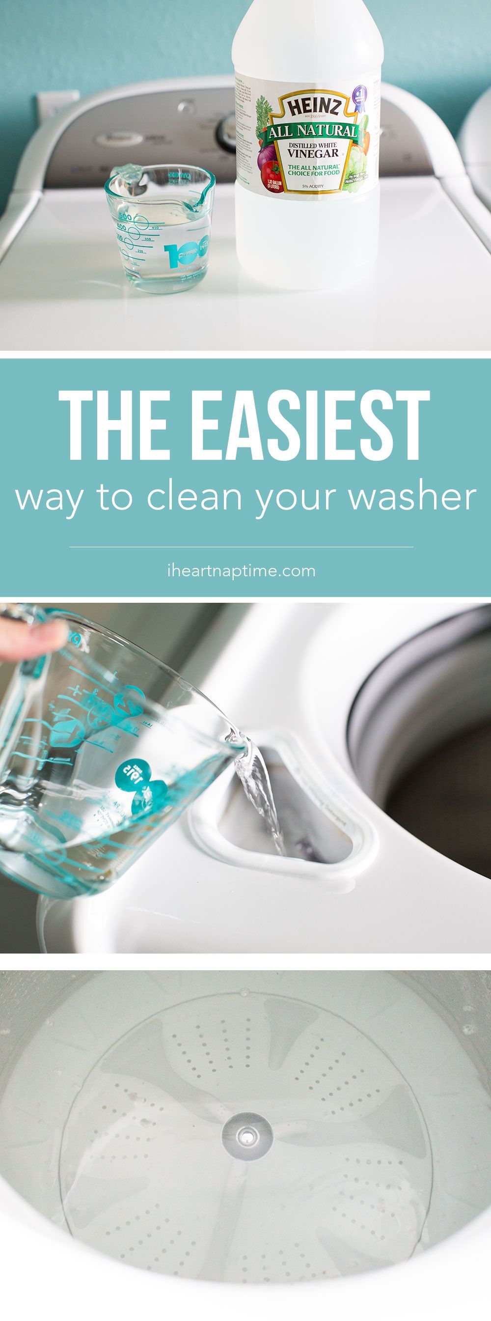 Here is the easiest way to clean your washer …all it takes is ONE ingredient and a few minutes to leave your washer smelling