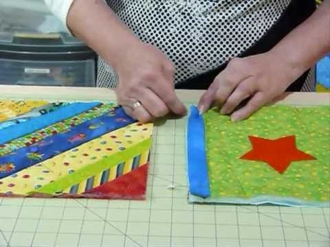 How to join up Quilt as you Go blocks and borders – Quilting Tips & Techniques 074
