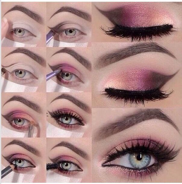 Pink Smokey Eye Makeup Looks