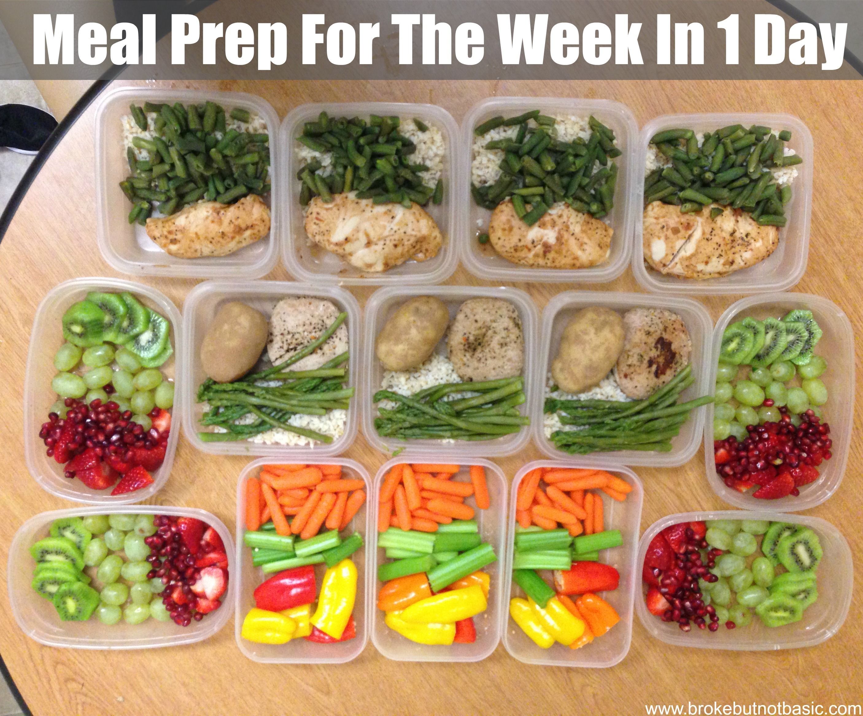 Meal Prep 101: Meal Prep For The Week In 1 Day | Broke but not Basic