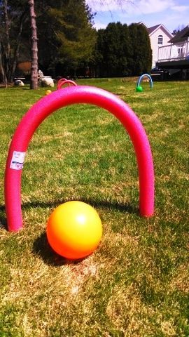 Pool noodles can inspire creativity and are lots of fun even on dry ground. You can use your noodle for games, toys and cool