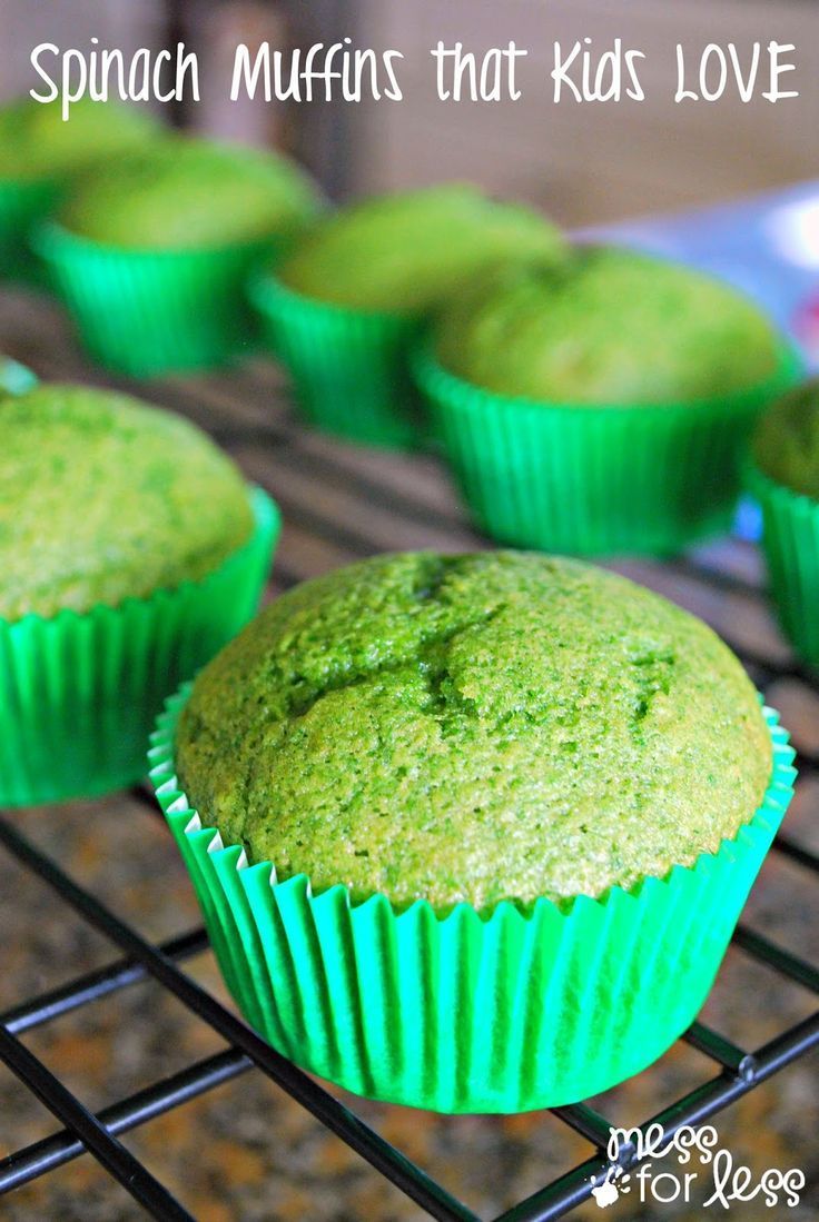 Spinach Muffin Recipe – this simple recipe is a great way to get veggies into your child’s diet. The best part is that kids (and