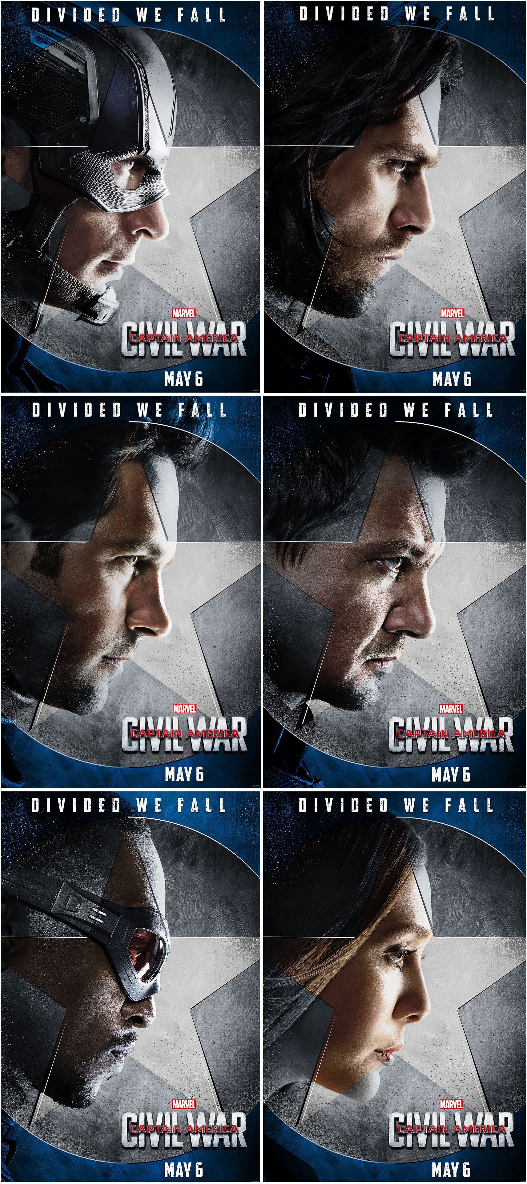 Whose side are you on? On #TeamCaptainAmerica, there is The Captain, The Winter Soldier,  Ant-Man, Hawkeye, Falcon and Scarlet